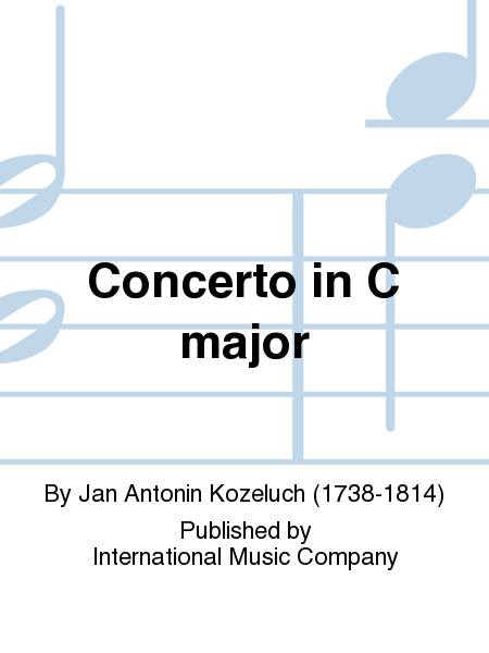 Concerto In C Major (With Cadenzas By M.Turkovic)