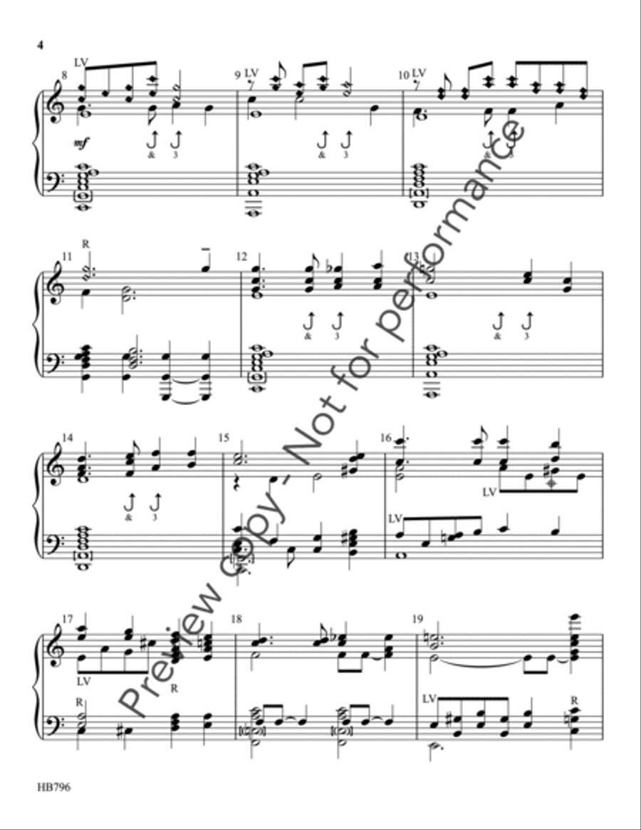 Beneath the Cross of Jesus - Eithun 5-Octaves scores gallery preview page 3