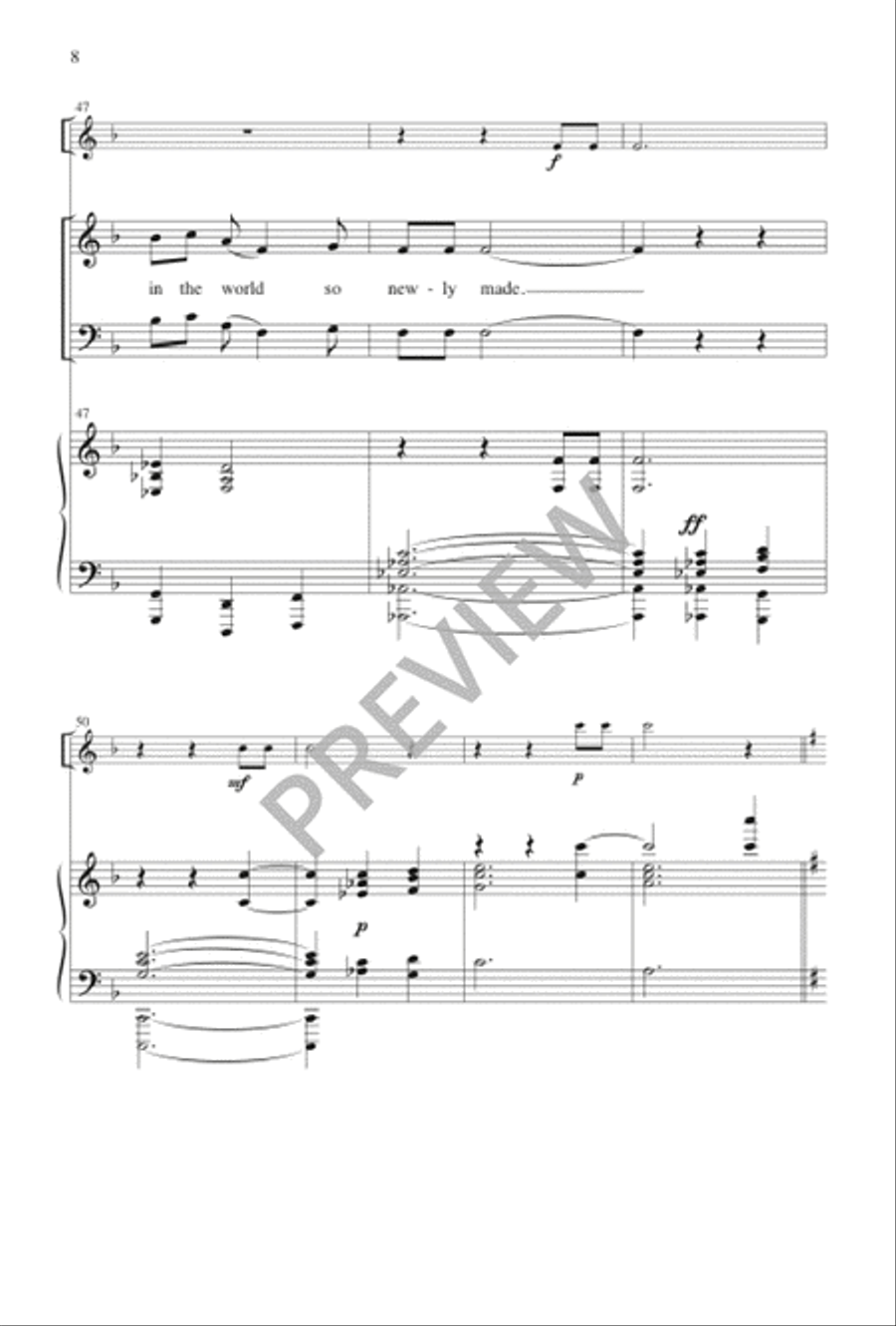 The Tree of Life 3-Part scores gallery preview page 9