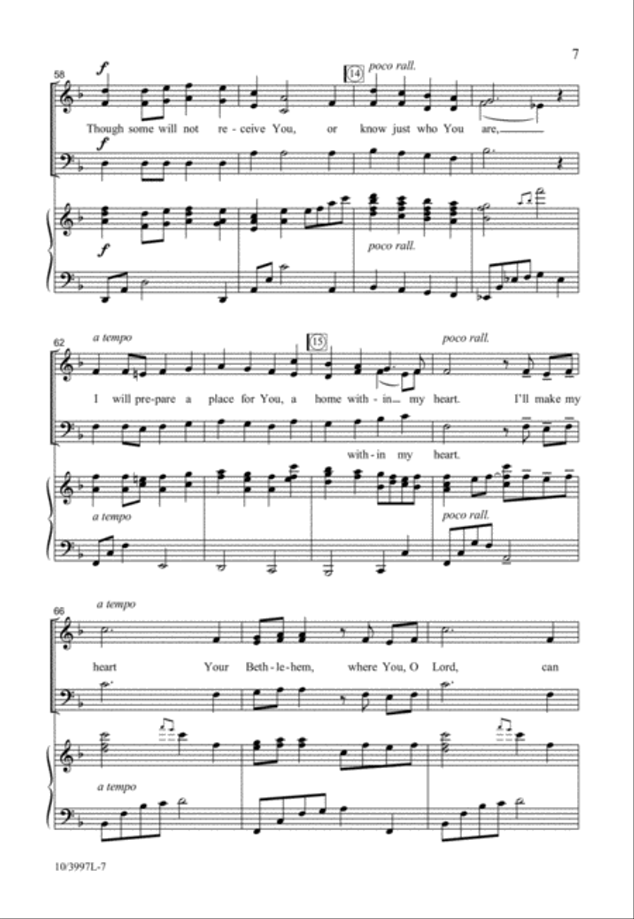 My Heart, Your Bethlehem 3-Part scores gallery preview page 8