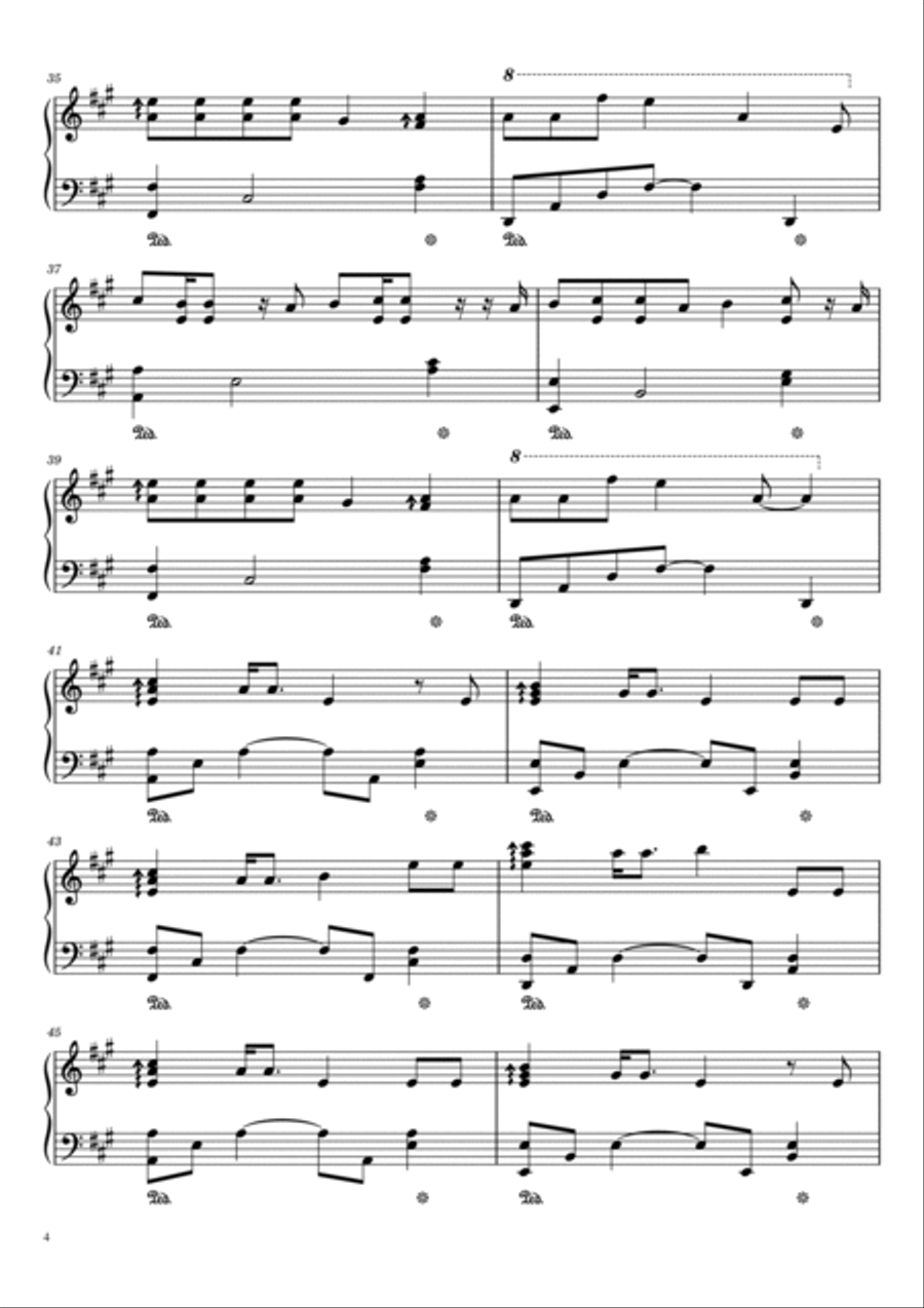 Celebrity Piano Solo scores gallery preview page 4