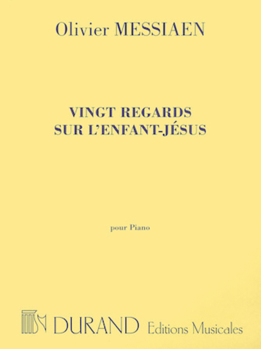 20 Regards sur l'Enfant-Jésus Piano Solo scores gallery preview page 1