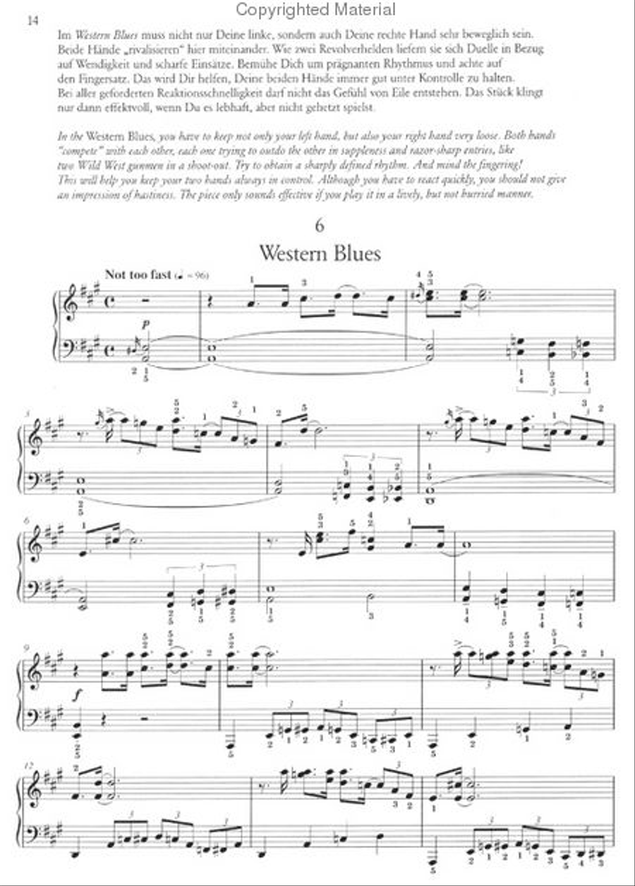 The Blues Collection Piano Method scores gallery preview page 3