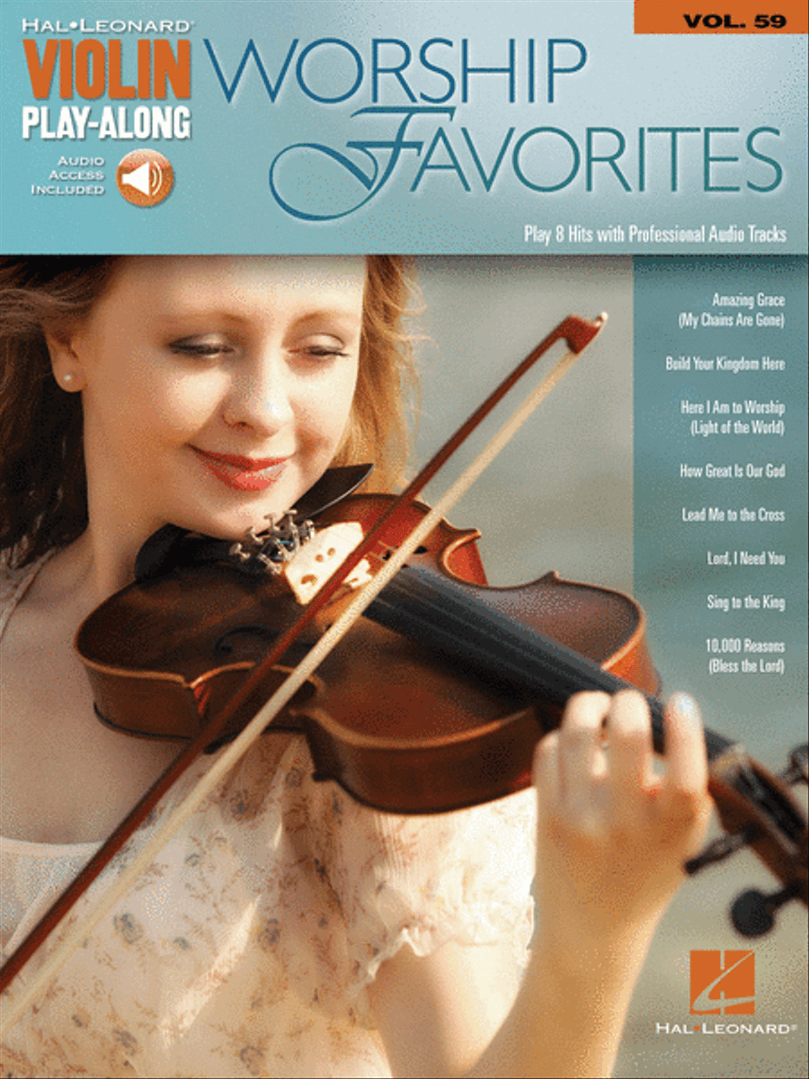 Worship Favorites Violin Solo scores gallery preview page 1