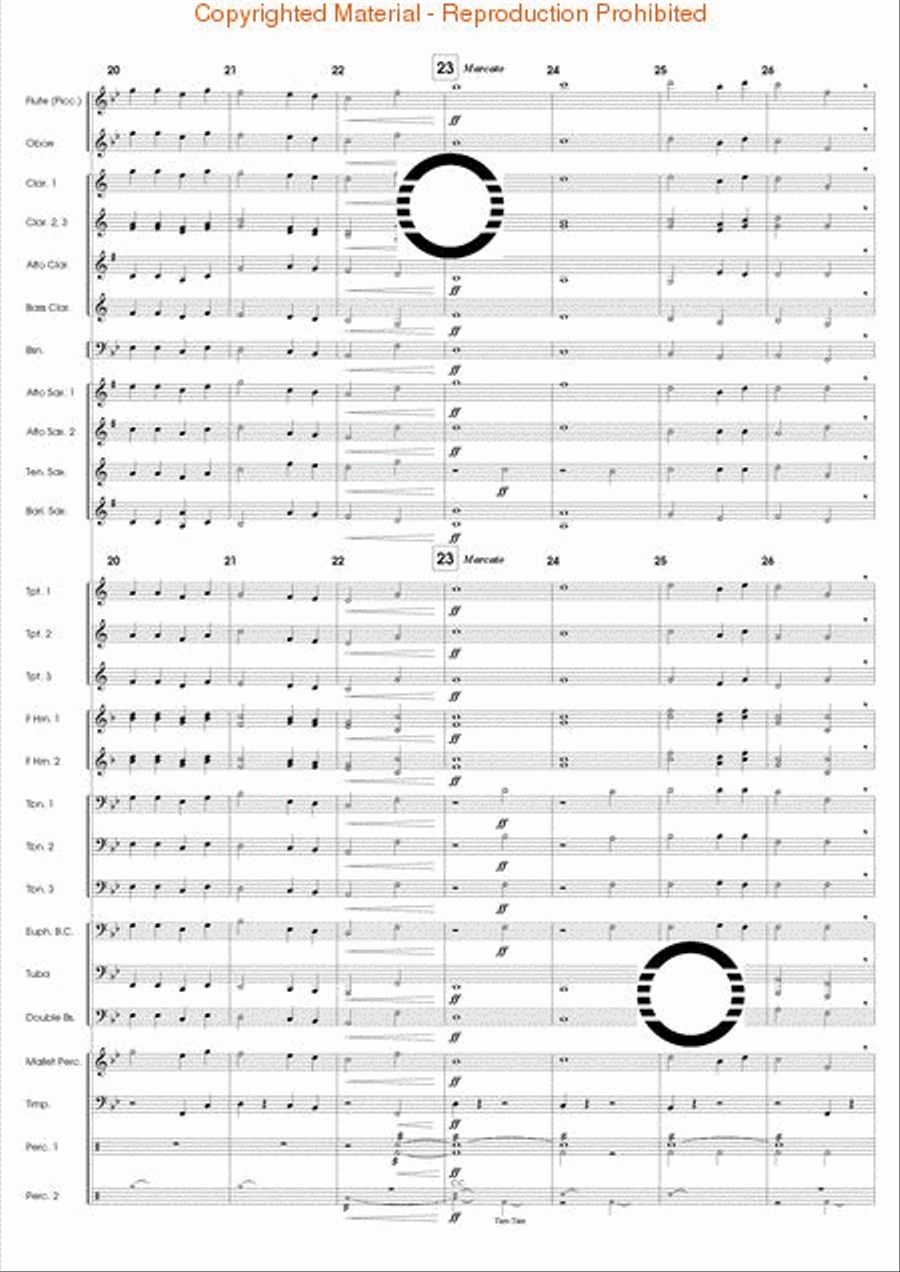 Articulation Studies Articulation Studies Concert Band scores gallery preview page 39