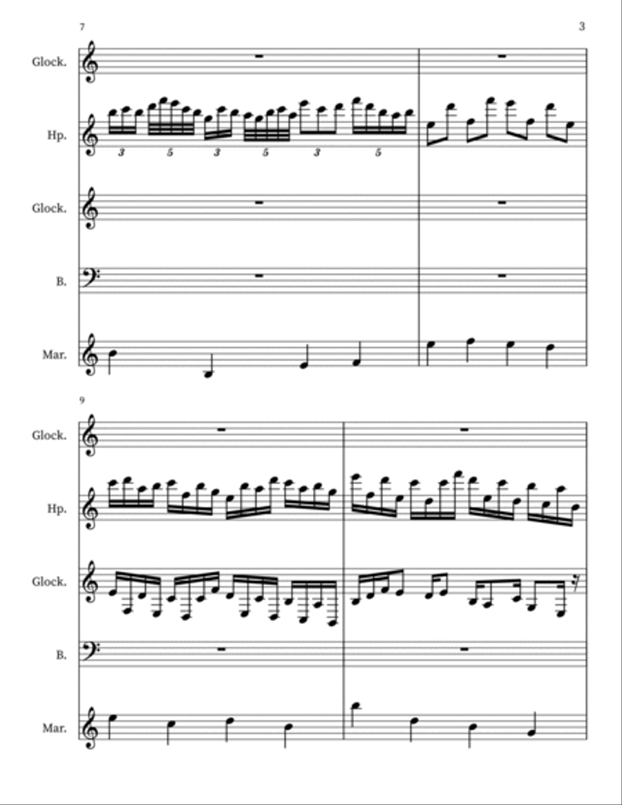 Confection 105 Double Bass scores gallery preview page 3