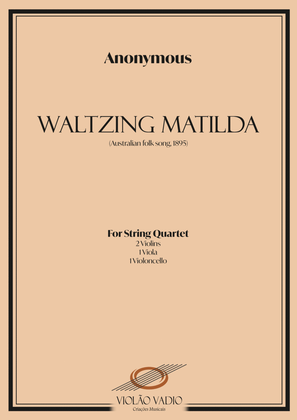 Book cover for Waltzing Matilda (string quartet)