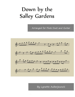 Down by the Salley Gardens - Flute Duet with Guitar Chords