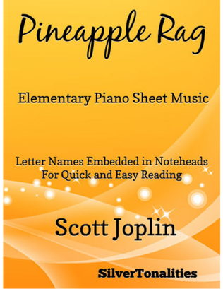 Pineapple Rag Elementary Piano Sheet Music
