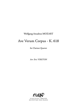 Book cover for Ave Verum Corpus K.618