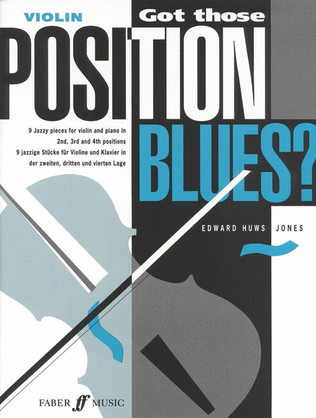 Got Those Position Blues? Violin/Piano