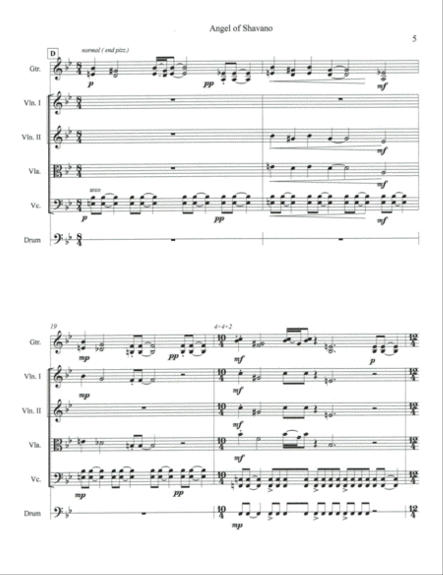 Shavano Suite Small Ensemble scores gallery preview page 6