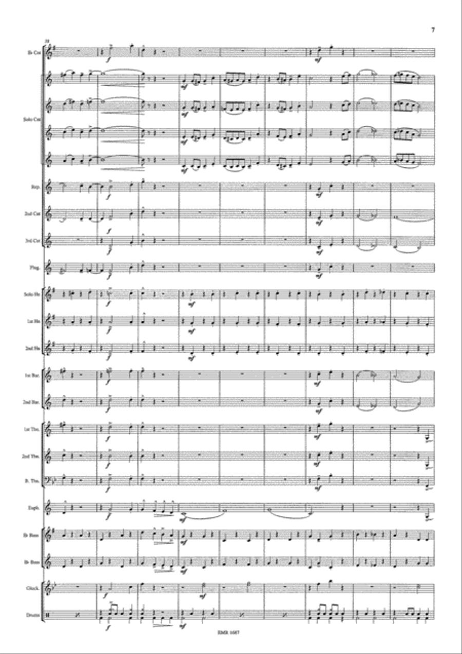 Trumpet Playtime Brass Band scores gallery preview page 8