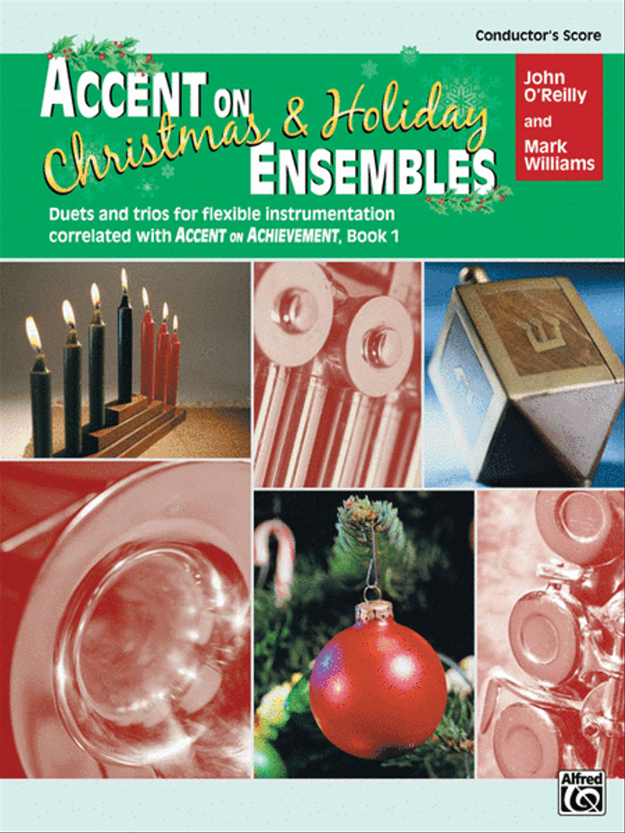 Accent on Christmas and Holiday Ensembles Concert Band scores gallery preview page 1