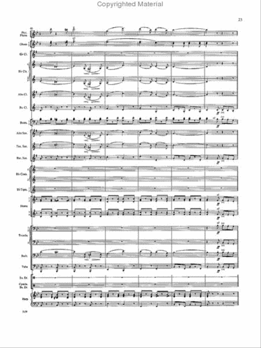 The Liberty Bell Concert Band scores gallery preview page 12