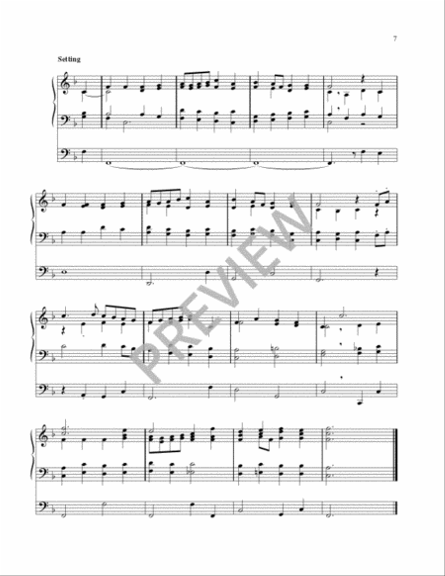 Hymn Harmonizations for Organ - Volume 4 Organ scores gallery preview page 9