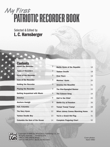 My First Patriotic Recorder Book