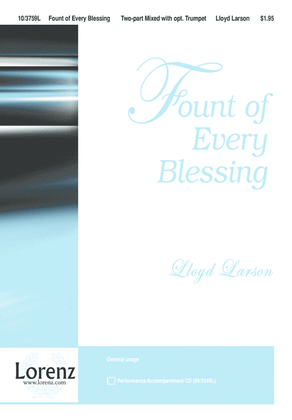Book cover for Fount of Every Blessing