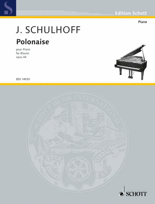 Book cover for Schulhoff J Polonaise Op44 (fk)