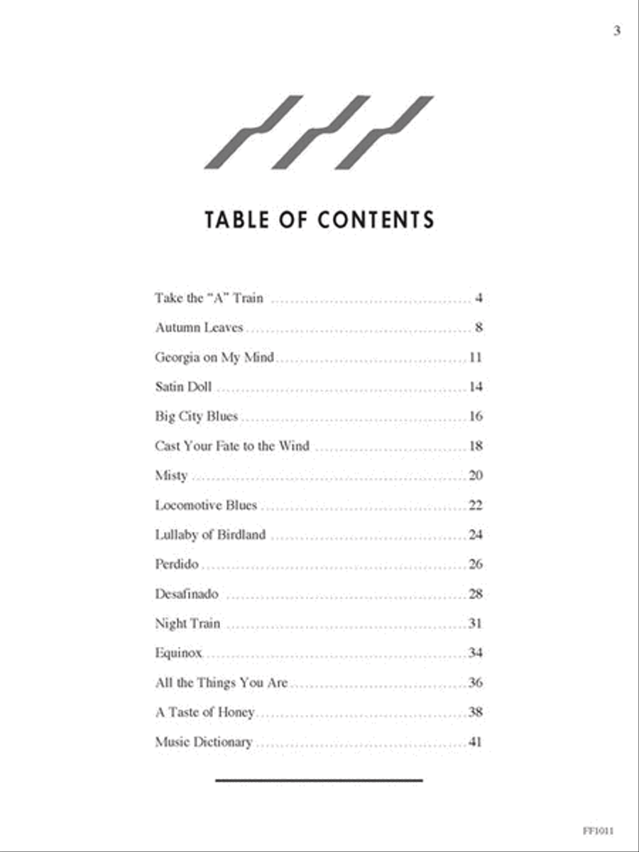 BigTime® Piano Jazz & Blues Piano Method scores gallery preview page 3