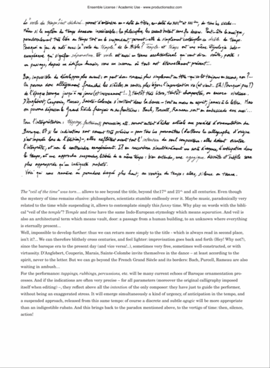 Improvisation XVII-XXI Classical Guitar scores gallery preview page 2