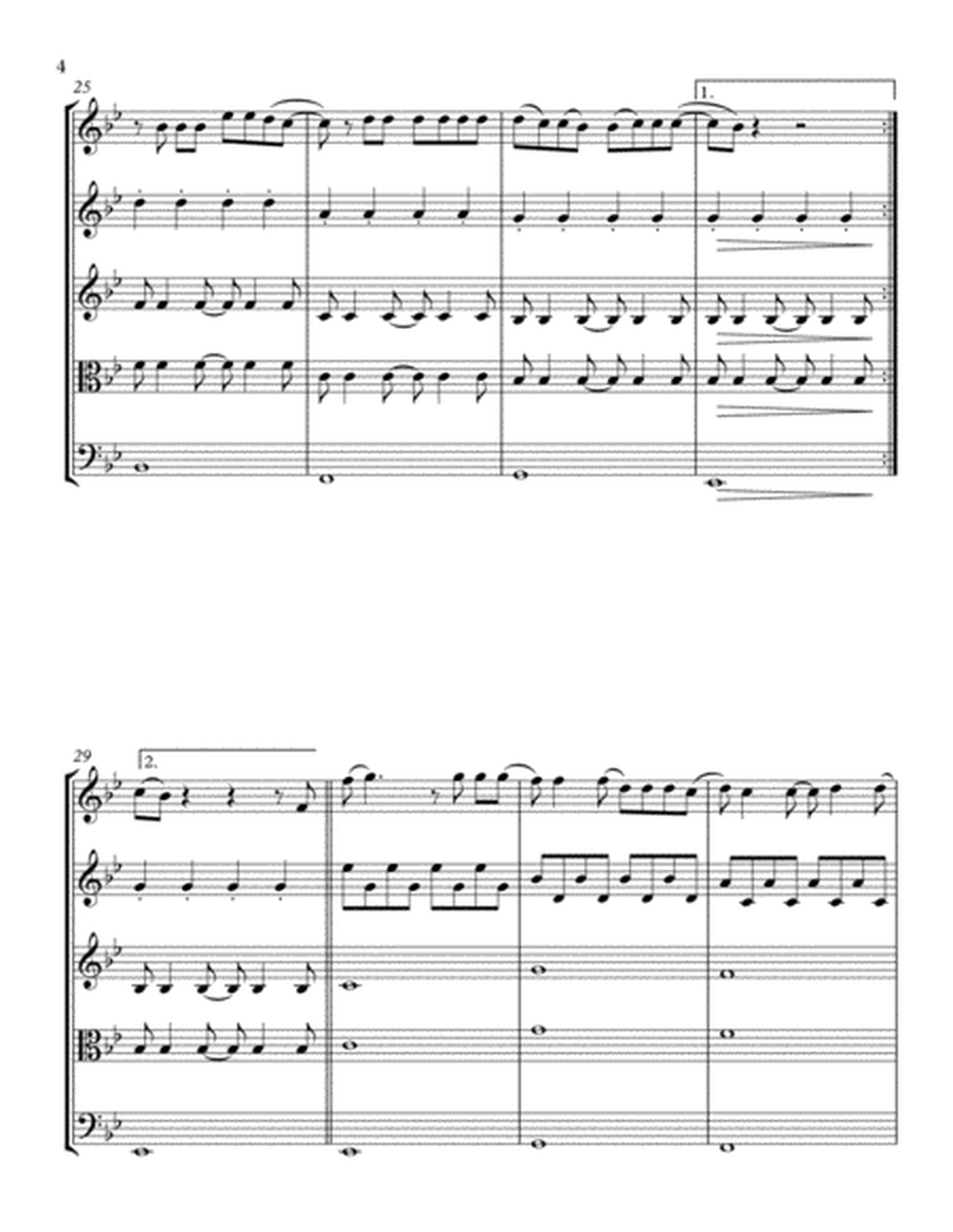 Someone You Loved String Quartet Score and Parts by Lewis Capaldi image number null