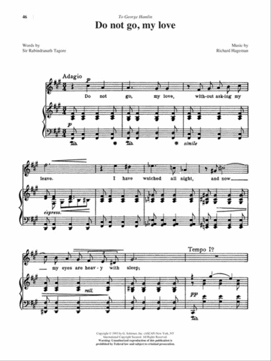 28 American Art Songs 28 American Art Songs High Voice scores gallery preview page 5