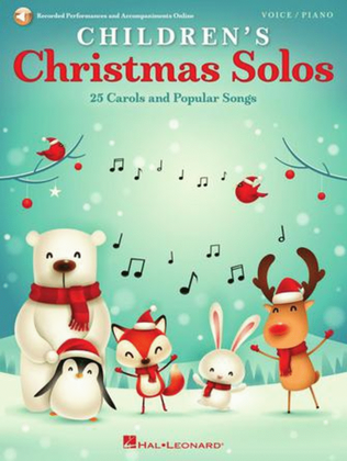 Book cover for Children's Christmas Solos
