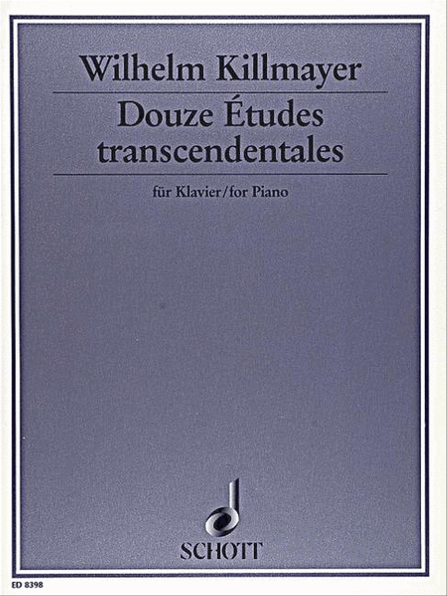 Douze Études transcendentales Piano Solo scores gallery preview page 1