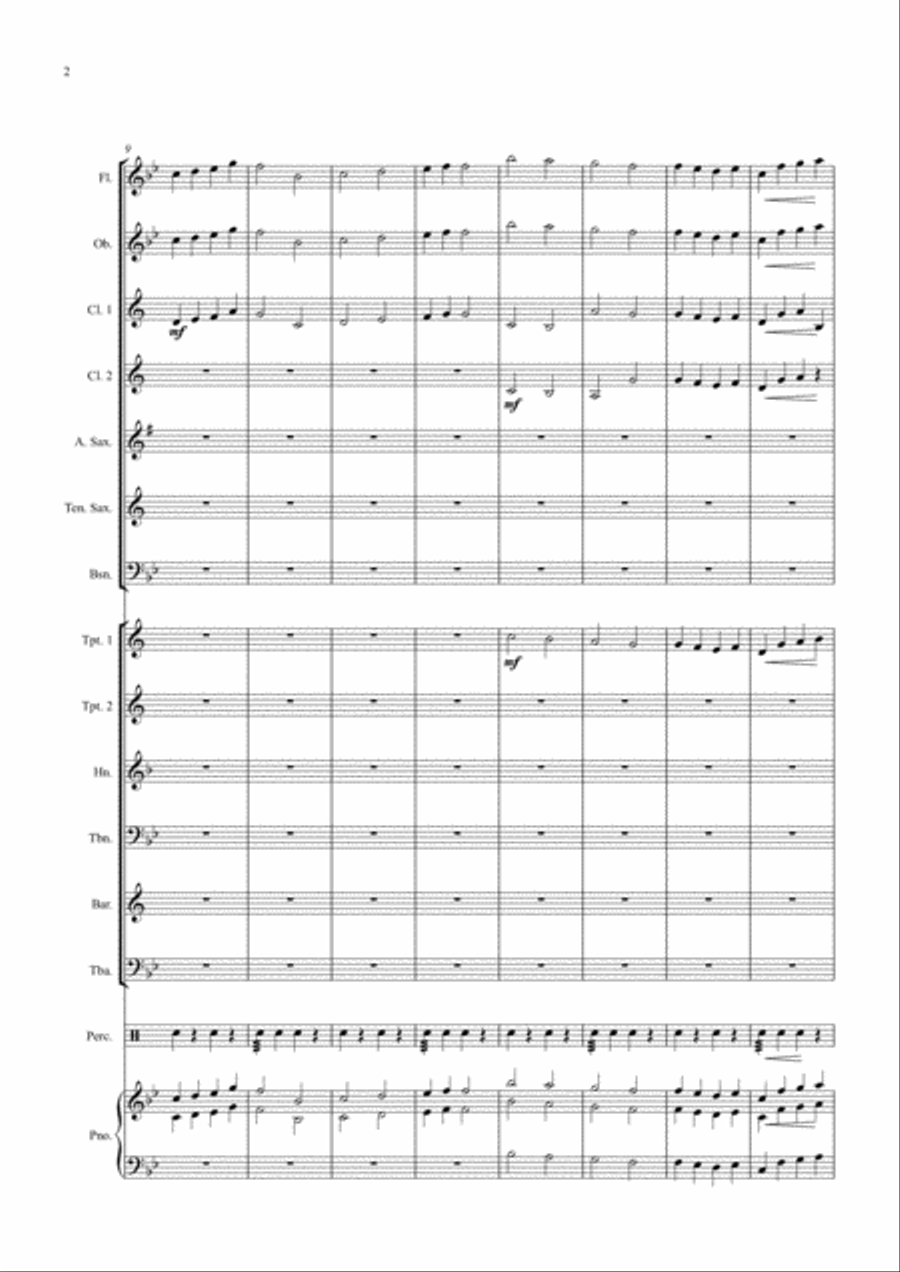 Stately March Stately March Concert Band scores gallery preview page 2