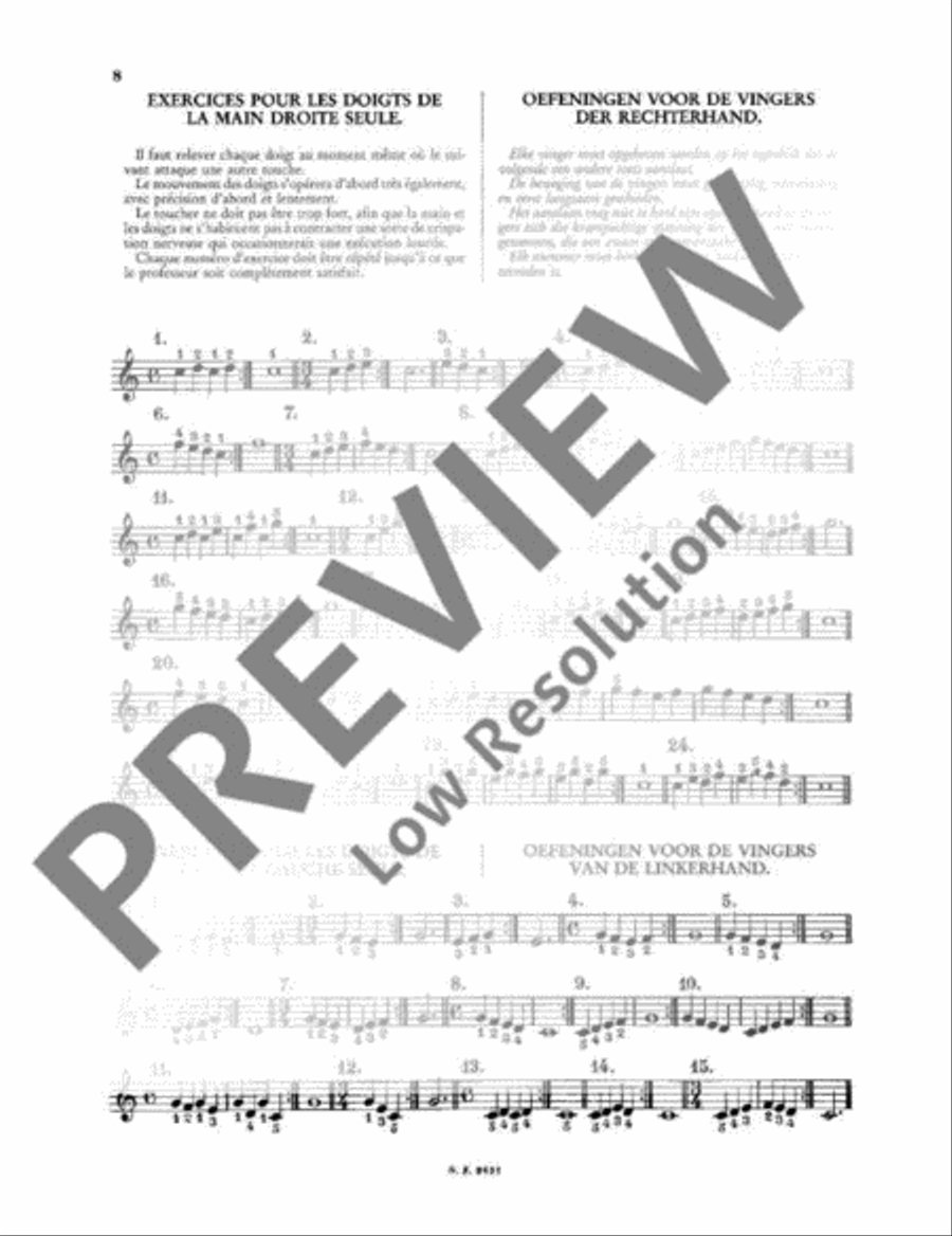 Méthode préparatoire de piano Piano Solo scores gallery preview page 9