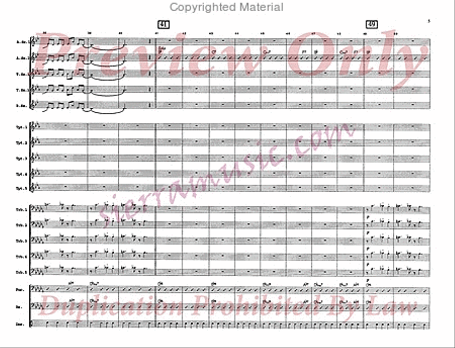 Dynaflow Dynaflow Jazz Ensemble scores gallery preview page 6