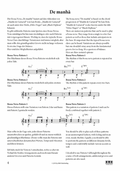 The Art of Guitar Duo Eight arrangements to play Bossa Nova, Samba, Pop and Swing-Jazz