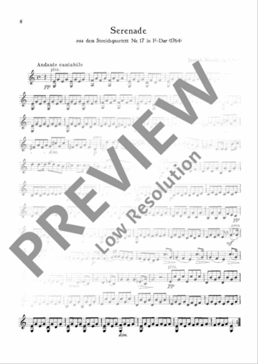 The classical Violin Violin scores gallery preview page 9