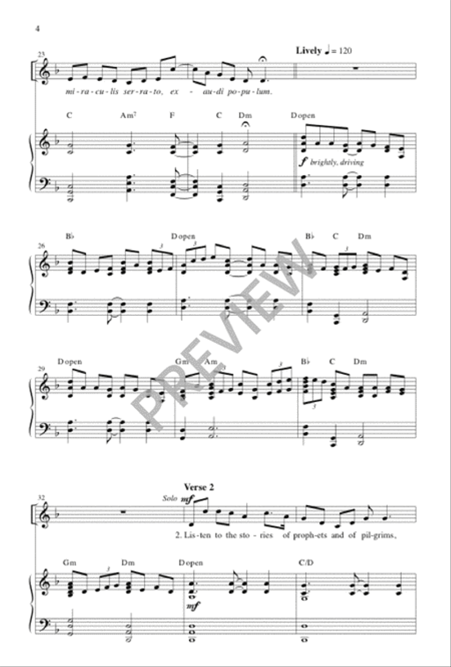 Stella Splendens 4-Part scores gallery preview page 4