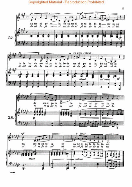 36 Eight-Measure Vocalises, Op. 94