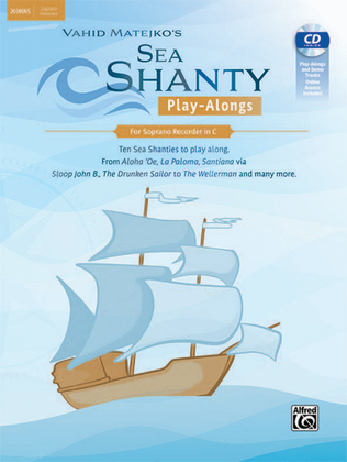 Book cover for Sea Shanty Play-Alongs for Soprano Recorder