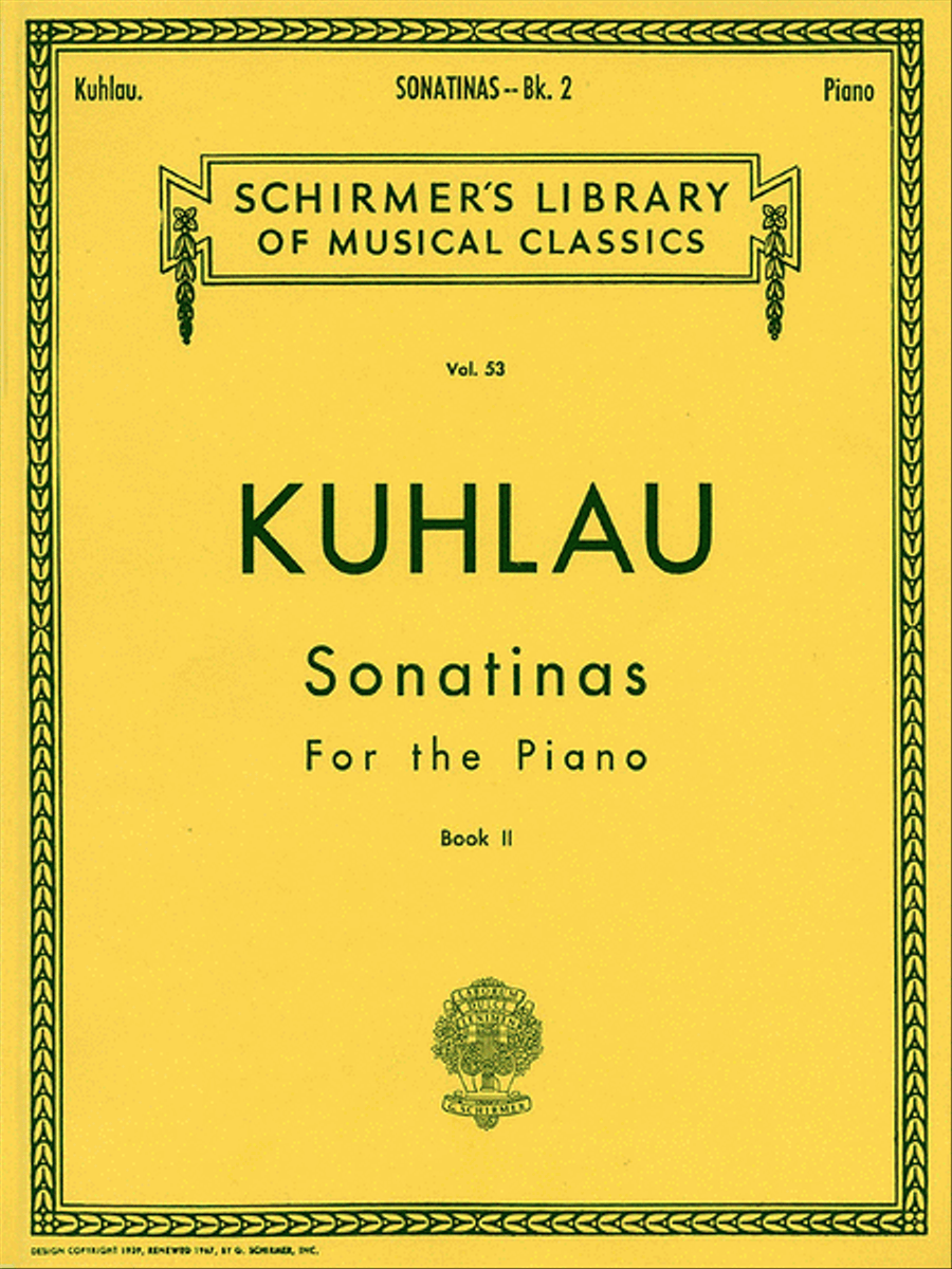Sonatinas – Book 2 Piano Solo scores gallery preview page 1