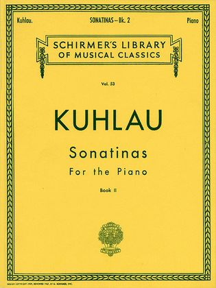 Book cover for Sonatinas – Book 2