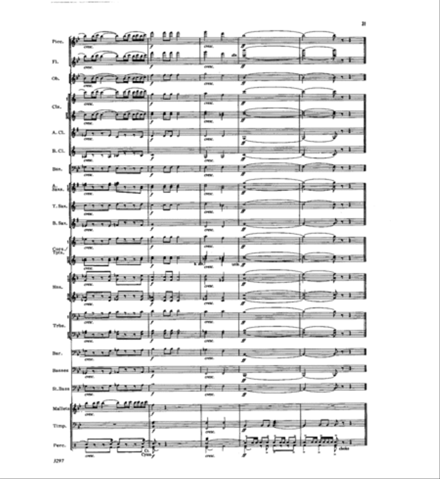 Fanfare and Fantasy Fanfare and Fantasy Concert Band scores gallery preview page 30
