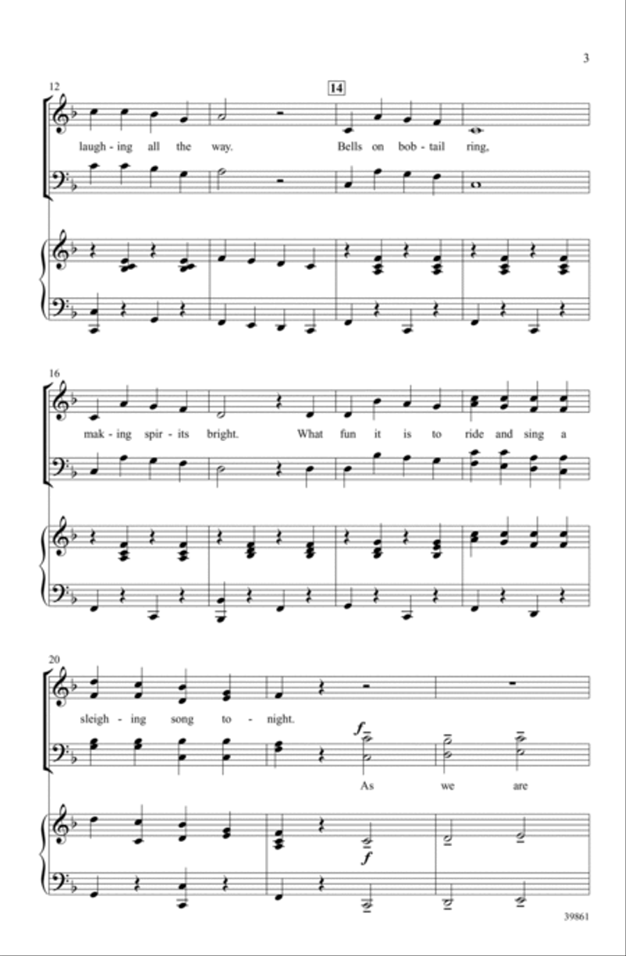Jingle Bell Dash Jingle Bell Dash Choir scores gallery preview page 2