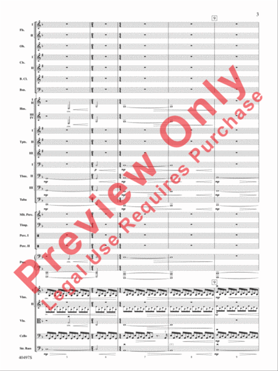 Batman: The Dark Knight Rises Full Orchestra scores gallery preview page 4