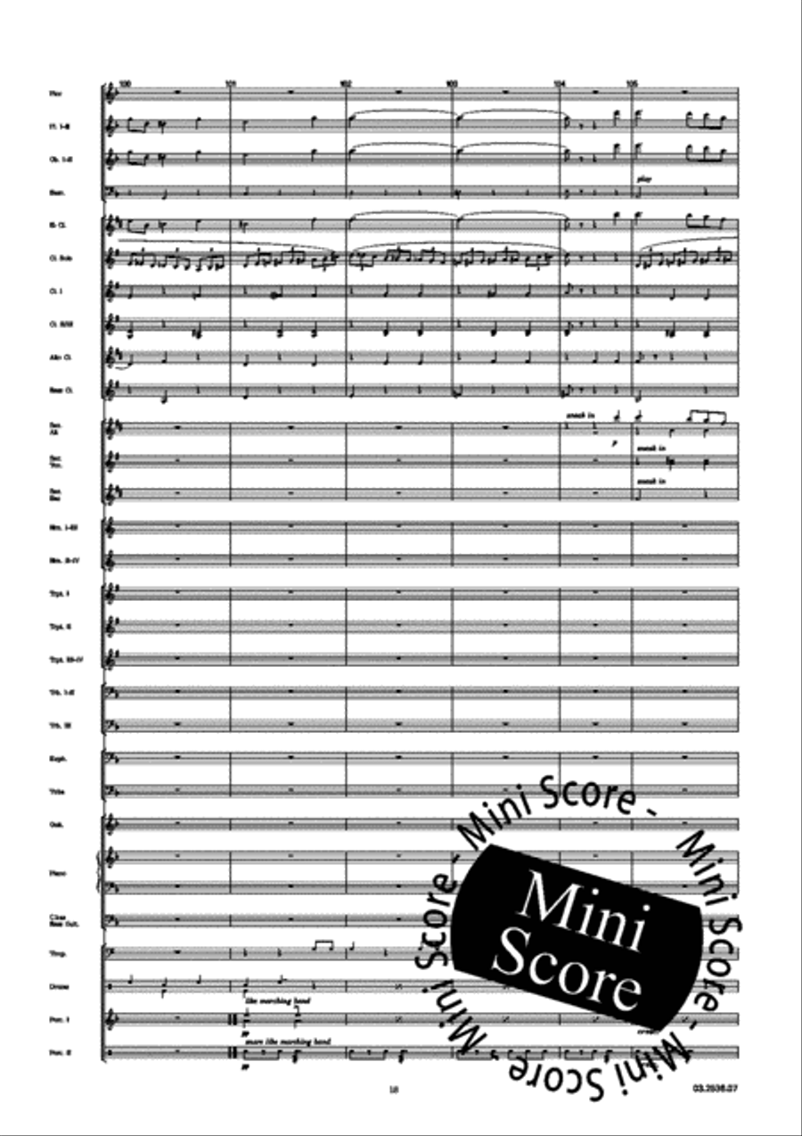 Hoagy Carmichael Selection Big Band scores gallery preview page 21