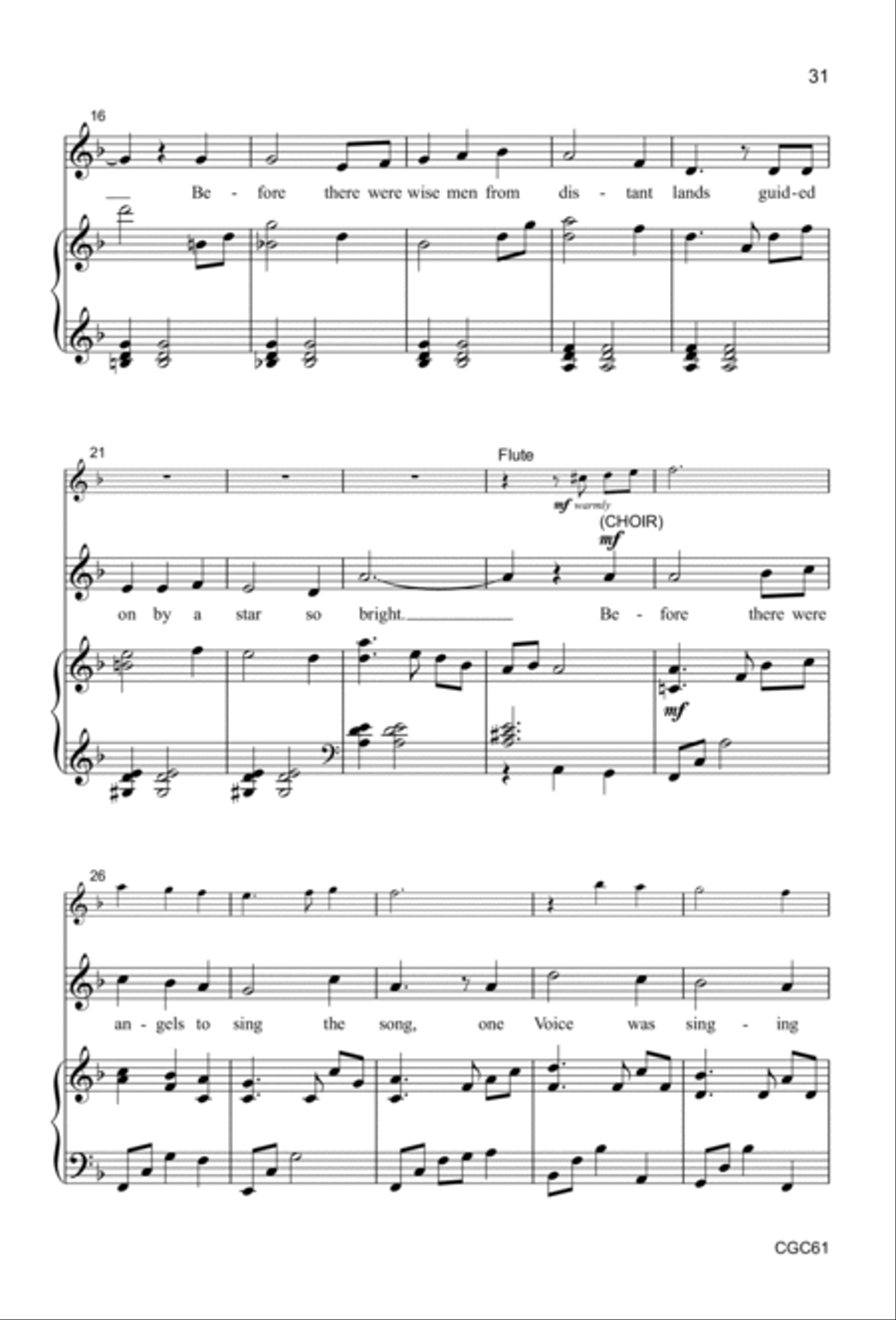 Room For Christmas - Demo Recording 10-Pack Unison Choir scores gallery preview page 10