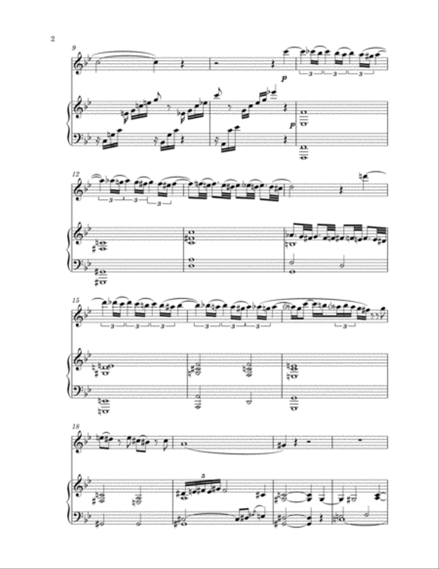 Vocalise Alto Recorder scores gallery preview page 2