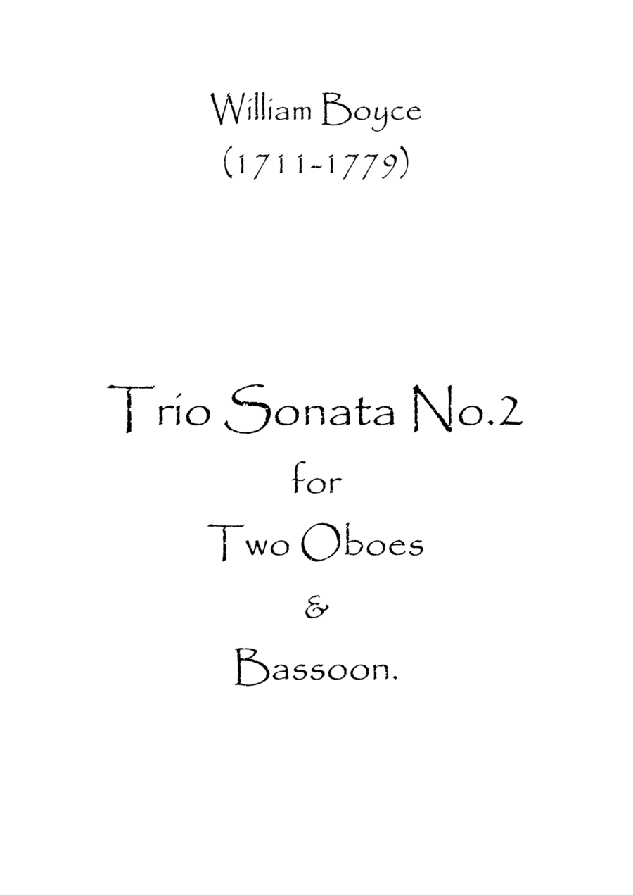 Trio Sonata No.2 image number null