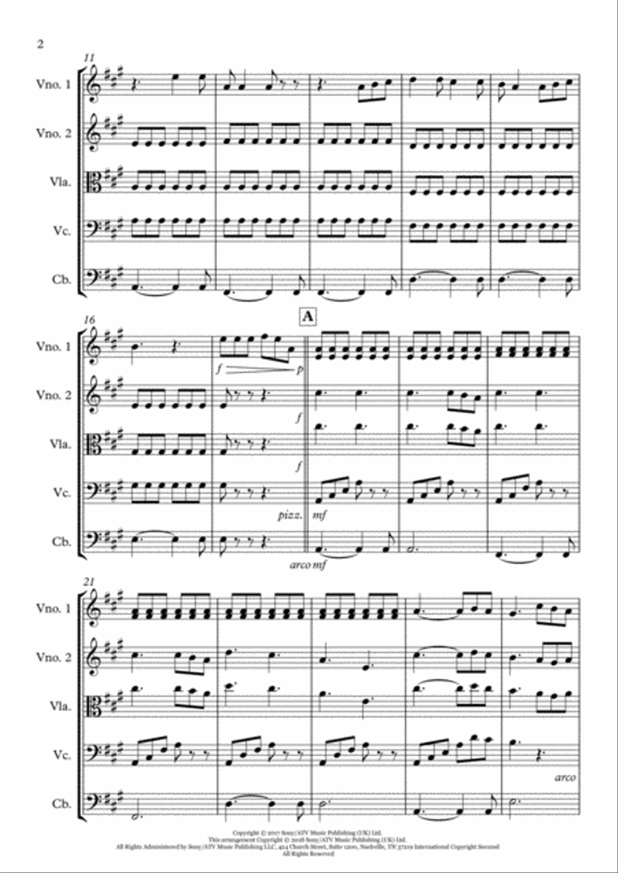 Perfect String Quartet scores gallery preview page 2