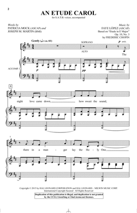 An Etude Carol