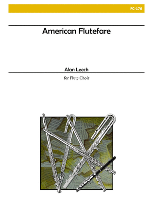 Book cover for American Flutefare for Flute Choir
