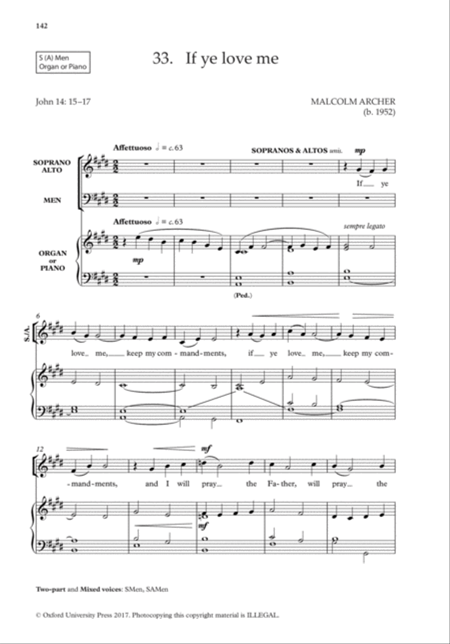 The Oxford Book of Easy Flexible Anthems Choir scores gallery preview page 19